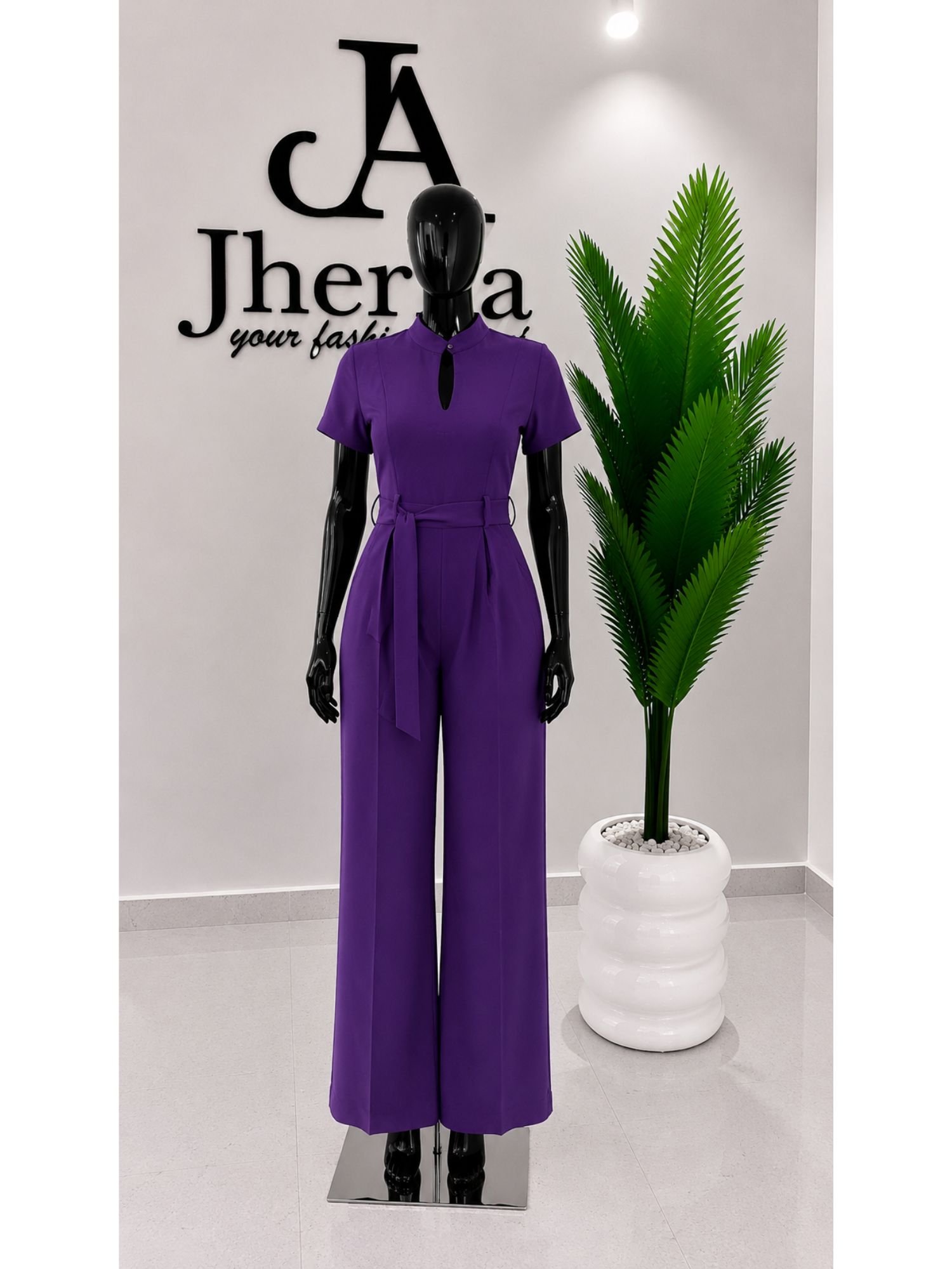 Regal Plum Jumpsuit