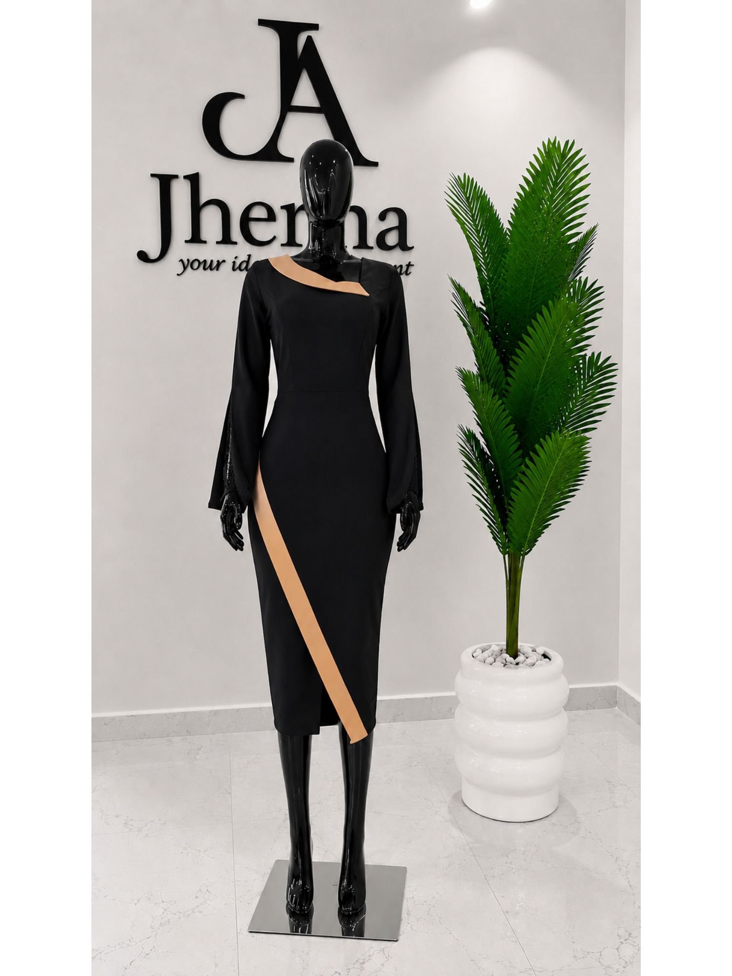 The Goldline dress